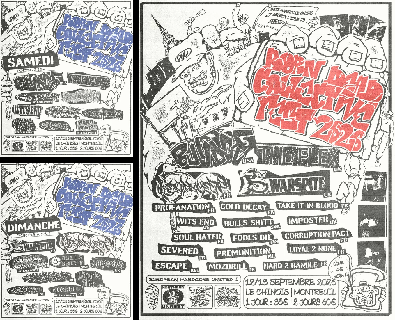 Born Dead Collective Fest 2026 poster